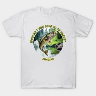Trout Leaping for Dragonfly T-Shirt